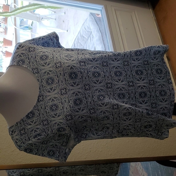 J. Jill Tops - J. Jill Pima Cotton Shirred Back Tee SZ MD